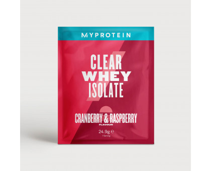 Myprotein Clear Whey Isolate (Sample) - 24.9g - Cranberry & Raspberry