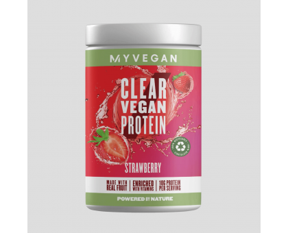 Clear Vegan Protein - 20servings - Клубника