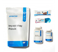 Myprotein App Gainer Bundle - Chocolate Peanut - Tropical Storm - Cookies and Cream