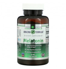 Melatonin, 10 mg, 250 Tablets