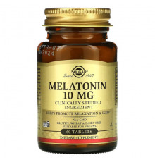 Melatonin, 10 mg, 60 Tablets