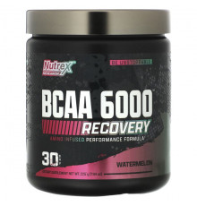 Nutrex Research, BCAA 6000, арбуз, 225 г (8,2 унции)