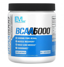 EVLution Nutrition, BCAA5000, без вкусовых добавок, 150 г (5,3 унции)