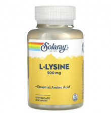 L-Lysine, 500 mg, 60 VegCaps