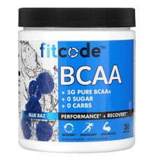 FITCODE, BCAA, голубая малина, 240 г (8,5 унции)