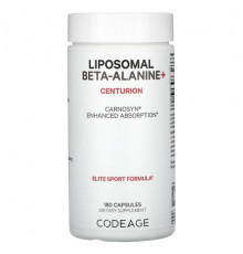 Codeage, Liposomal Beta-Alanine +, Centurion, 180 капсул