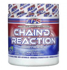 APS, Chain'd Reaction, BCAA, голубая малина, 300 г (10,58 унции)