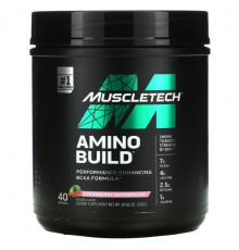 MuscleTech, Amino Build, со вкусом тропических фруктов, 614 г (21,64 унции)