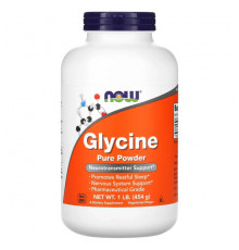 Glycine, Pure Powder, 1 lb (454 g)