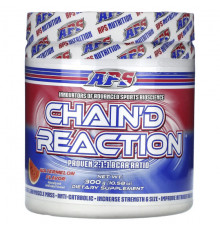 APS, Chain'd Reaction, BCAA, голубая малина, 300 г (10,58 унции)