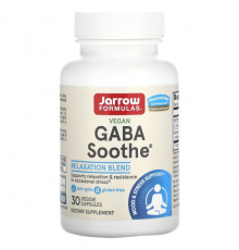 Jarrow Formulas, GABA Soothe, 30 растительных капсул