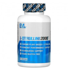 EVLution Nutrition, L-Citrulline2000, 90 растительных капсул