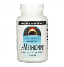 Source Naturals, L-Метионин 3.53 унции (100 г)