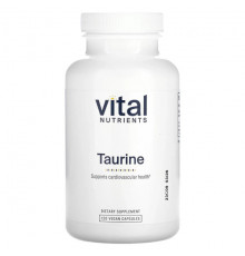 Vital Nutrients, Таурин`` 120 веганских капсул