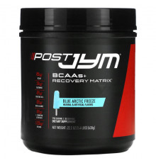 JYM Supplement Science, BCAA + Recovery Matrix, Blue Artic Freeze, 22 унции (630 г)