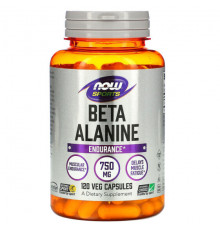 Sports, Beta-Alanine, Endurance, 750 mg, 120 Veg Capsules