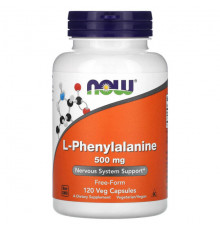 L-Phenylalanine, 500 mg, 120 Veg Capsules