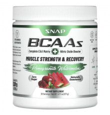 Snap Supplements, BCAA, со вкусом персика и манго, 277 г (9,77 унции)