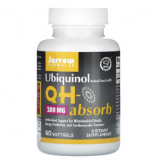 Jarrow Formulas, QH-Absorb, убихинол, 100 мг, 60 капсул