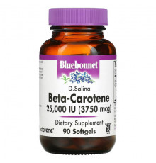 D. Salina, Beta-Carotene, 7,500 mcg (25,000 IU), 90 Softgels