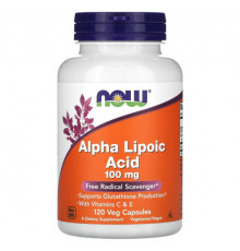 Alpha Lipoic Acid, 100 mg, 120 Veg Capsules