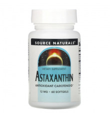 Source Naturals, Астаксантин, 2 мг, 30 капсул