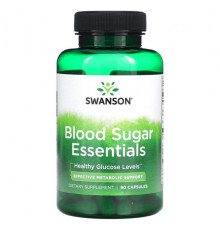 Swanson, Blood Sugar Essentials, 90 капсул