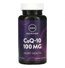 MRM Nutrition, Nutrition, коэнзим Q-10, 100 мг, 60 мягких таблеток