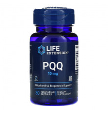 Life Extension, Капсулы с PQQ (пирролохинолинхиноном), 10 мг, 30 вегетарианских капсул