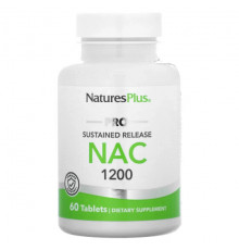 NaturesPlus, Pro NAC 1200, с замедленным высвобождением, 60 таблеток