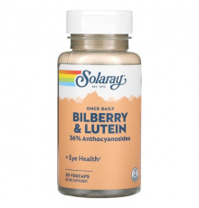 Once Daily Bilberry & Lutein, 30 VegCaps