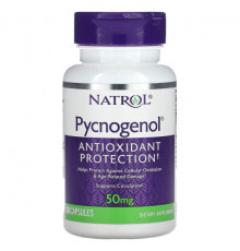 Natrol, Pycnogenol, 50 мг, 60 капсул