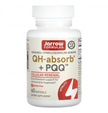 Jarrow Formulas, убихинол, QH-Absorb + PPQ, 60 мягких таблеток