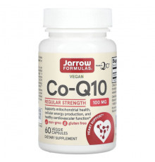 Jarrow Formulas, Co-Q10, 100 мг, 60 растительных капсул