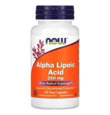 Alpha Lipoic Acid, 250 mg, 60 Veg Capsules