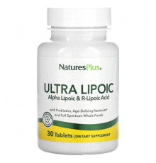 NaturesPlus, Ultra Lipoic, 30 таблеток