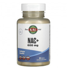 NAC+, 600 mg, 60 Tablets