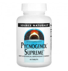 Source Naturals, Пикногенол Supreme, 30 таблеток