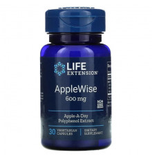 Life Extension, AppleWise, 600 мг, 30 растительных капсул