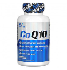 EVLution Nutrition, CoQ10, 100 mg, 60 Veggie Capsules