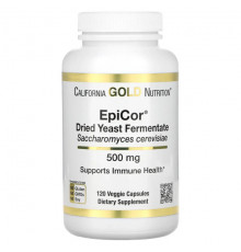 California Gold Nutrition, EpiCor, сухой дрожжевой ферментат, 500 мг, 30 растительных капсул