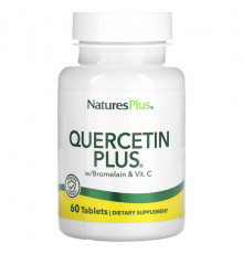 NaturesPlus, Quercetin Plus, 60 таблеток