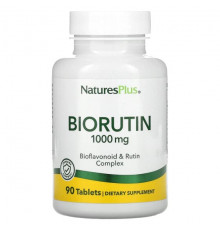 NaturesPlus, Biorutin, 1000 мг, 90 таблеток