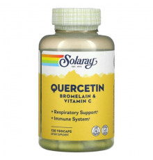 Quercetin, Bromelain & Vitamin C, 120 VegCaps