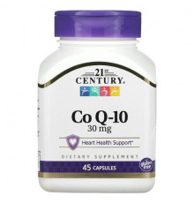 21st Century, Co Q-10, 30 мг, 45 капсул