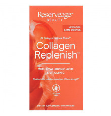 Reserveage Nutrition, Collagen Replenish, 120 капсул