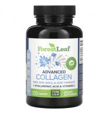 Forest Leaf, Advanced Collagen, 120 капсул