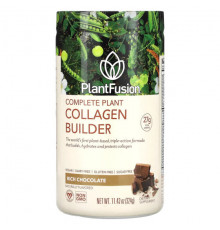 PlantFusion, Complete Plant Collagen Builder, насыщенный шоколад, 324 г (11,43 унции)