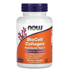 BioCell Collagen, Hydrolyzed Type II, 120 Veg Capsules