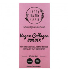 Happy Healthy Hippie, Vegan Collagen Builder, 60 таблеток